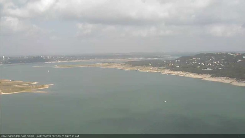 Lake Travis webcam, May 25, 2025 10:25 AM CT