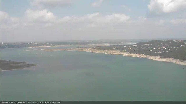 Lake Travis webcam, May 25, 2025 10:45 AM CT