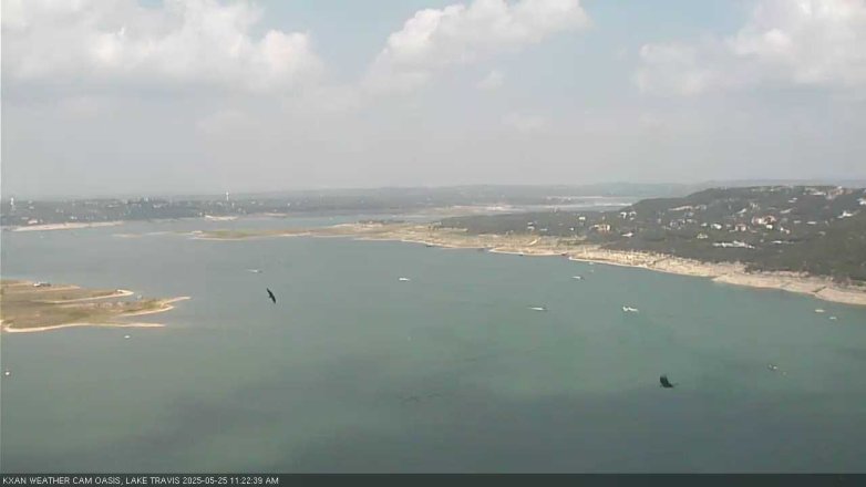Lake Travis webcam, May 25, 2025 11:25 AM CT