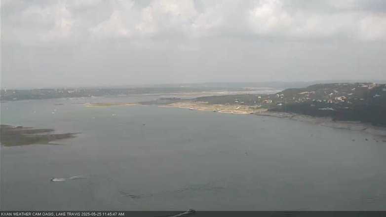 Lake Travis webcam, May 25, 2025 11:45 AM CT