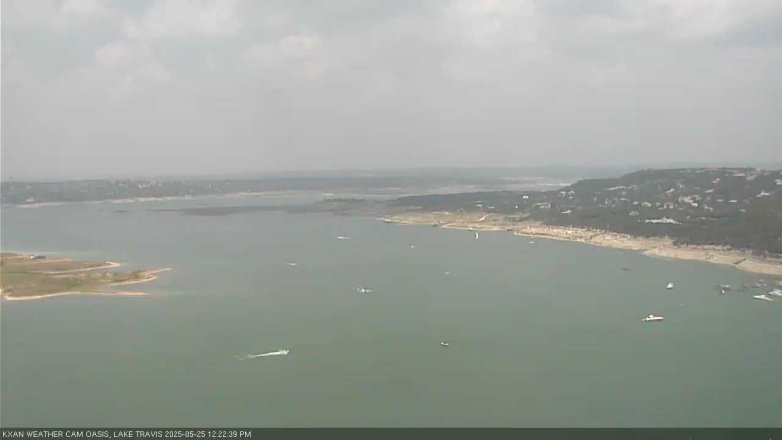 Lake Travis webcam, May 25, 2025 12:25 PM CT
