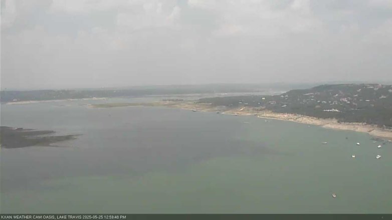 Lake Travis webcam, May 25, 2025 1:00 PM CT