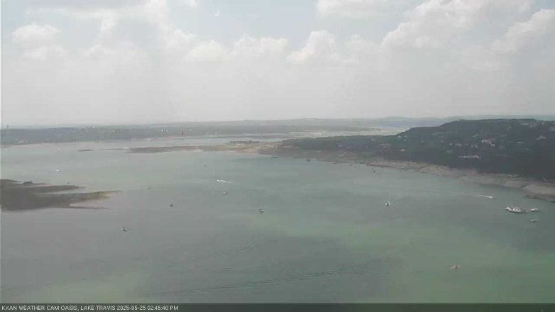 Lake Travis webcam, May 25, 2025 2:45 PM CT