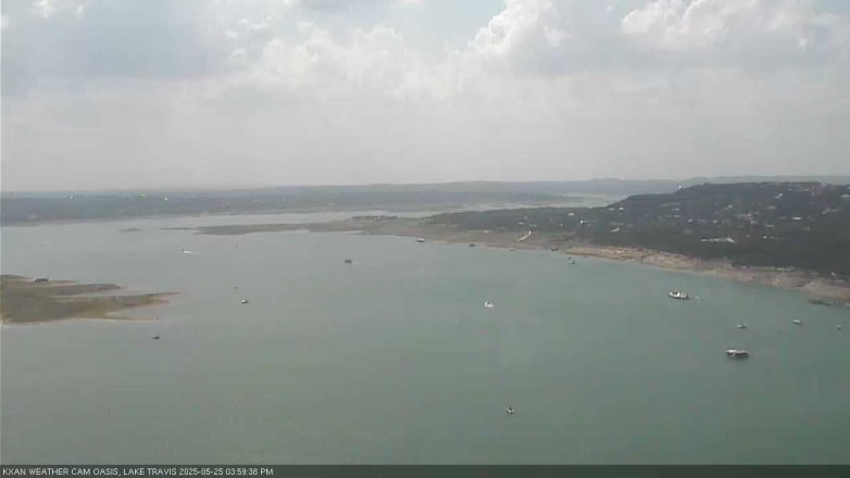 Lake Travis webcam, May 25, 2025 4:00 PM CT