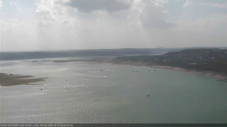Lake Travis webcam, May 25, 2025 4:45 PM CT