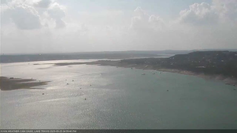 Lake Travis webcam, May 25, 2025 5:00 PM CT