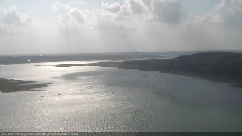 Lake Travis webcam, May 25, 2025 5:25 PM CT
