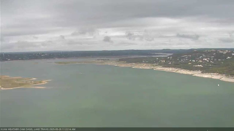 Lake Travis webcam, May 26, 2025 11:25 AM CT