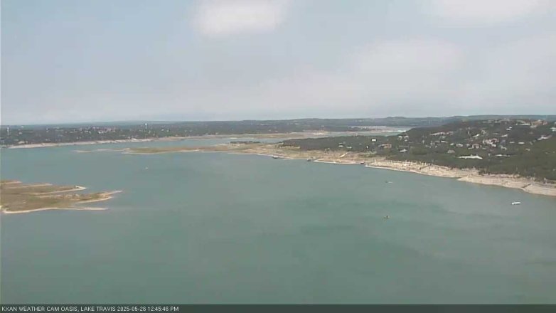Lake Travis webcam, May 26, 2025 12:45 PM CT