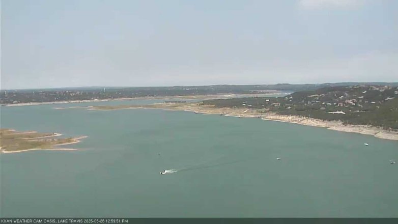 Lake Travis webcam, May 26, 2025 1:00 PM CT