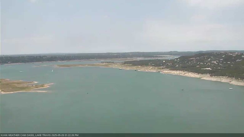 Lake Travis webcam, May 26, 2025 1:25 PM CT