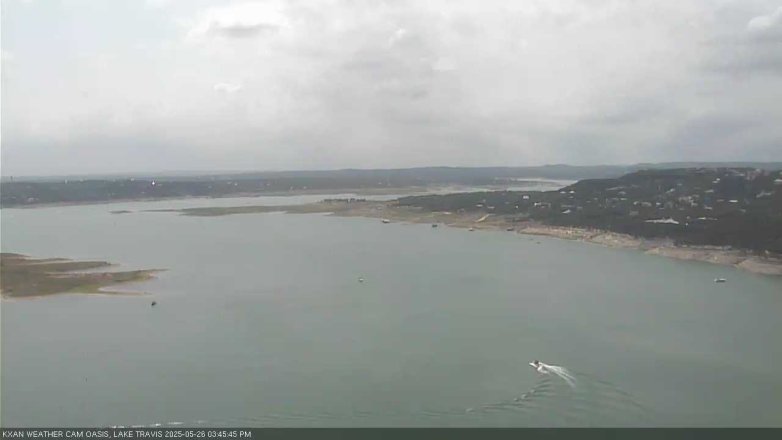 Lake Travis webcam, May 26, 2025 3:45 PM CT