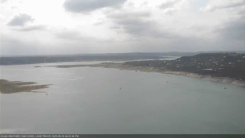 Lake Travis webcam, May 26, 2025 4:25 PM CT