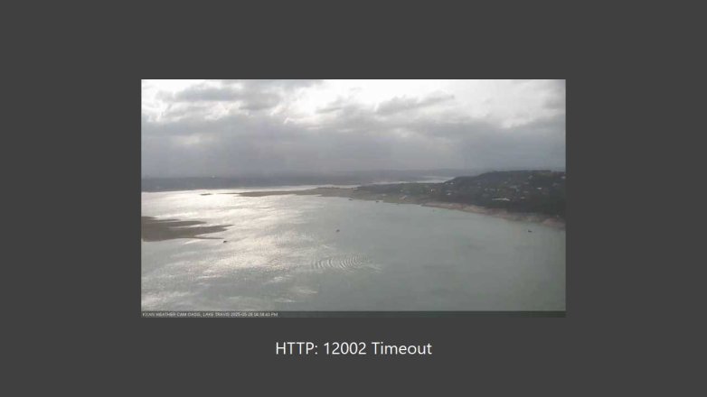 Lake Travis webcam, May 26, 2025 5:00 PM CT