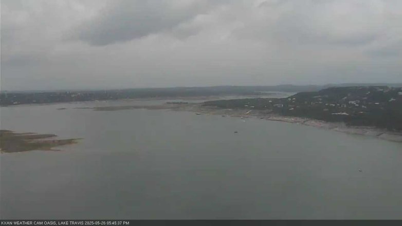 Lake Travis webcam, May 26, 2025 5:45 PM CT