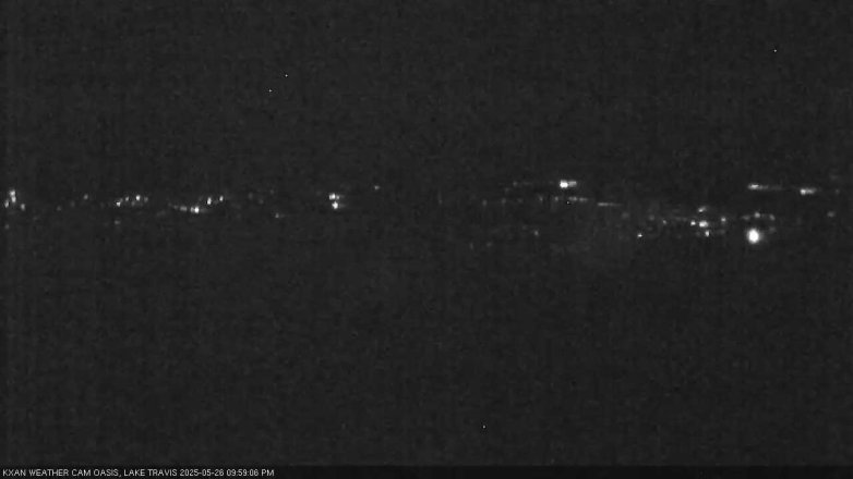 Lake Travis webcam, May 26, 2025 10:00 PM CT