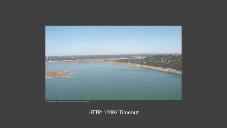Lake Travis webcam, May 27, 2025 10:00 AM CT