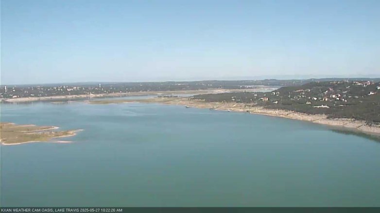 Lake Travis webcam, May 27, 2025 10:25 AM CT