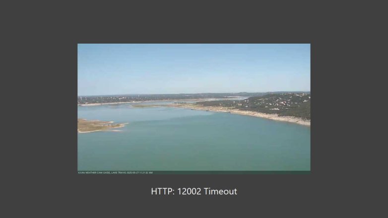 Lake Travis webcam, May 27, 2025 11:25 AM CT