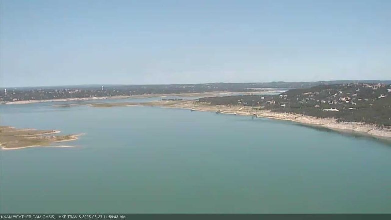Lake Travis webcam, May 27, 2025 12:00 PM CT