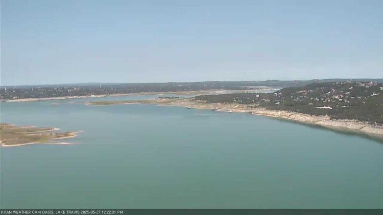 Lake Travis webcam, May 27, 2025 12:25 PM CT