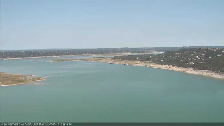 Lake Travis webcam, May 27, 2025 1:00 PM CT