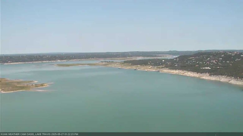 Lake Travis webcam, May 27, 2025 1:25 PM CT