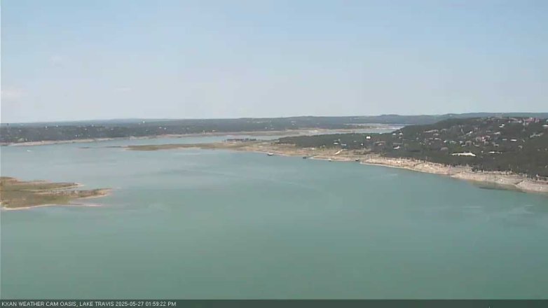 Lake Travis webcam, May 27, 2025 2:00 PM CT