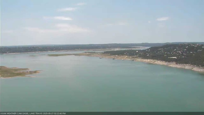 Lake Travis webcam, May 27, 2025 2:25 PM CT