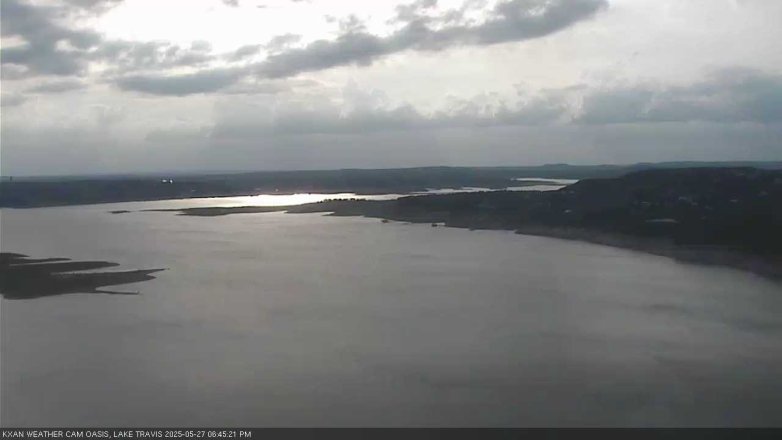 Lake Travis webcam, May 27, 2025 6:45 PM CT