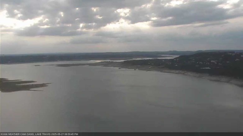 Lake Travis webcam, May 27, 2025 7:00 PM CT