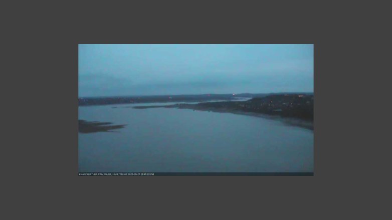 Lake Travis webcam, May 27, 2025 8:45 PM CT