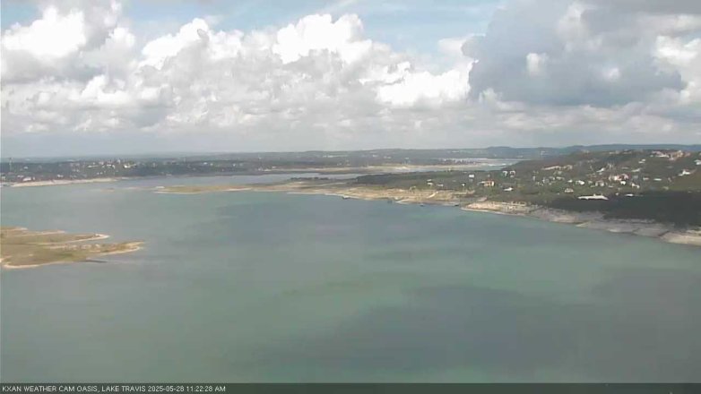 Lake Travis webcam, May 28, 2025 11:25 AM CT