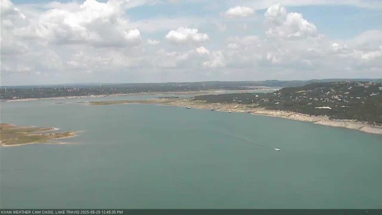 Lake Travis webcam, May 28, 2025 12:45 PM CT