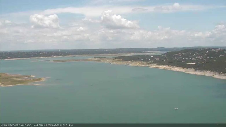 Lake Travis webcam, May 28, 2025 1:00 PM CT