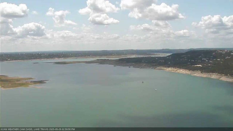 Lake Travis webcam, May 28, 2025 3:00 PM CT