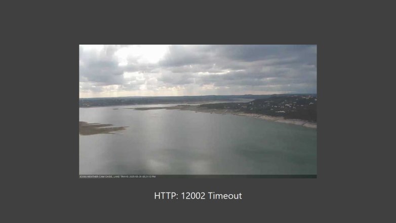 Lake Travis webcam, May 28, 2025 5:25 PM CT