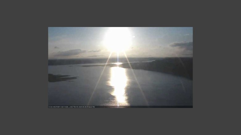 Lake Travis webcam, May 28, 2025 7:45 PM CT