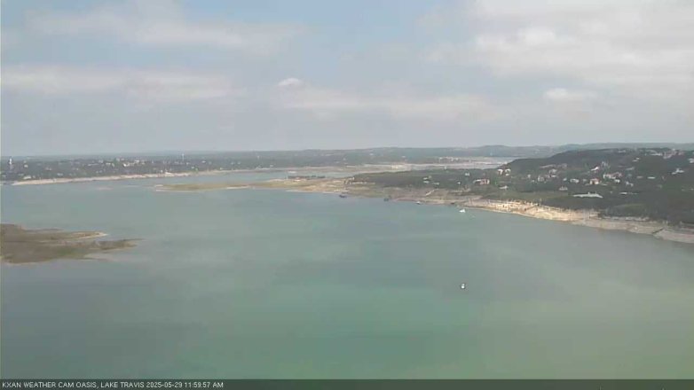 Lake Travis webcam, May 29, 2025 12:00 PM CT
