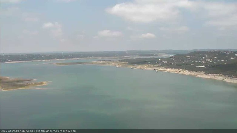 Lake Travis webcam, May 29, 2025 1:00 PM CT