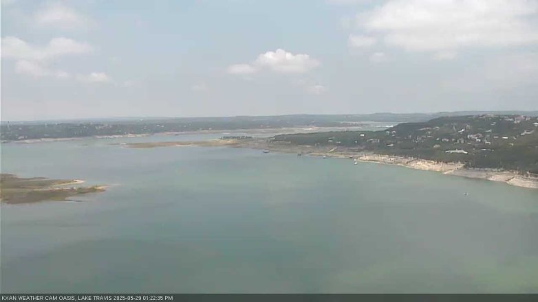 Lake Travis webcam, May 29, 2025 1:25 PM CT
