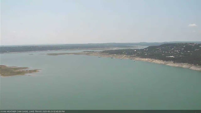 Lake Travis webcam, May 29, 2025 2:45 PM CT