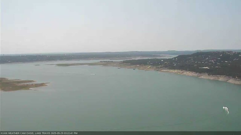 Lake Travis webcam, May 29, 2025 3:25 PM CT