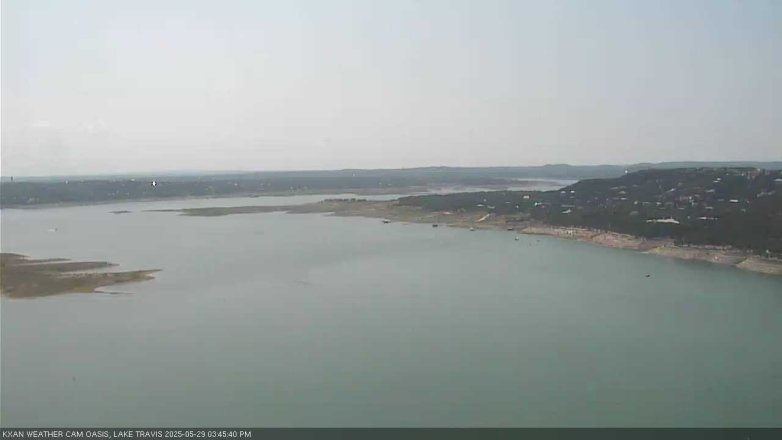 Lake Travis webcam, May 29, 2025 3:45 PM CT