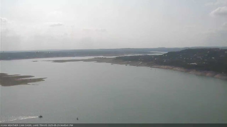 Lake Travis webcam, May 29, 2025 4:45 PM CT