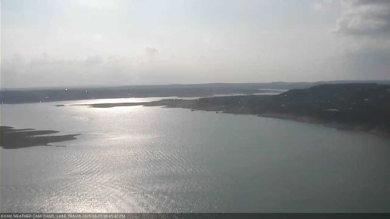 Lake Travis webcam, May 29, 2025 5:45 PM CT