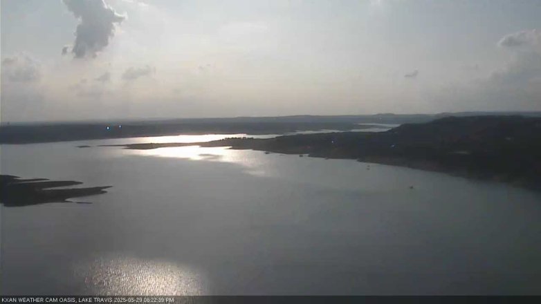 Lake Travis webcam, May 29, 2025 6:25 PM CT
