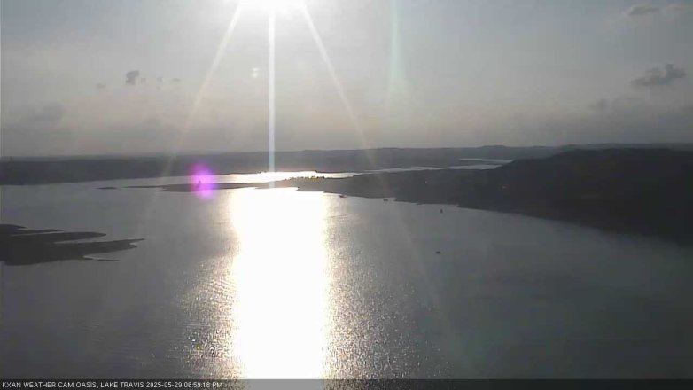 Lake Travis webcam, May 29, 2025 7:00 PM CT