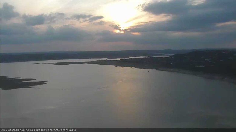 Lake Travis webcam, May 29, 2025 8:00 PM CT