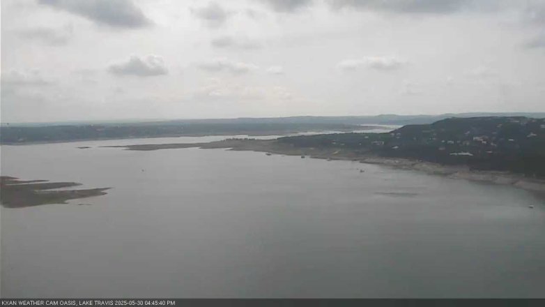 Lake Travis webcam, May 30, 2025 4:45 PM CT